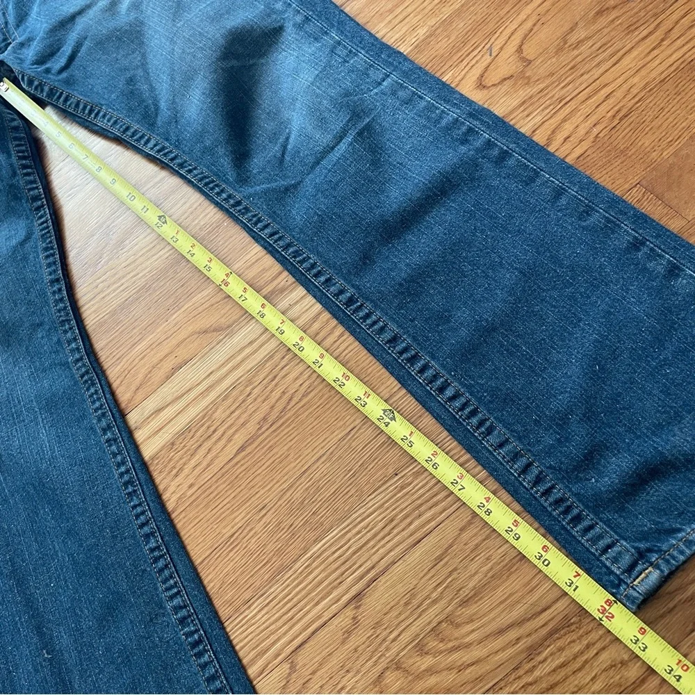 Y2K True Religion Men’s Blue straight leg Denim Jeans 36